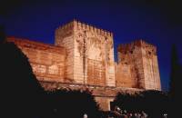 Granada - Alhambra Walls at Dusk